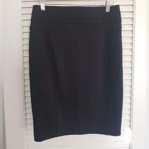 Express Classic Black Pencil Skirt Sz M